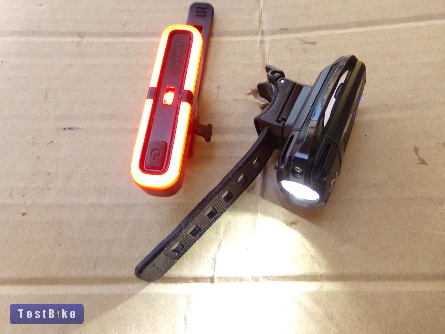 Eladó Moon Meteor + hátsó  USB nagy fényerőjű led lámpa szet