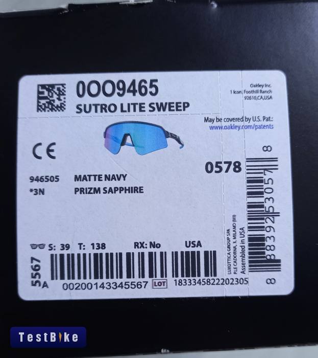 Eladó Oakley Sutro Lite Sweep szemüveg 