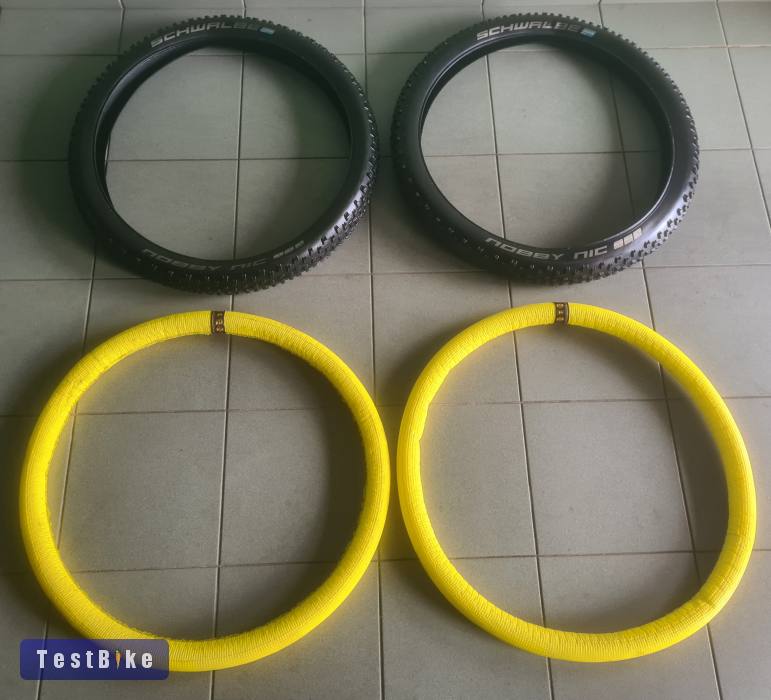 Eladó Schwalbe Nobby Nic 27,5 × 2.80 gumik, PTN Super belső