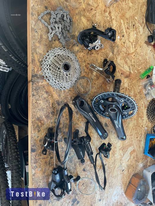 Eladó Shimano Deore integrált hajtás,váltás,fék  szett
