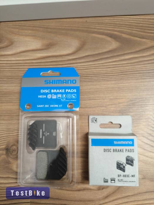 Eladó Shimano Saint fékhez két pár hűtő bordás fék pofa.
