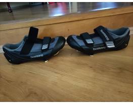 Eladó Shimano SH-R074B használt országúti cipő+spd