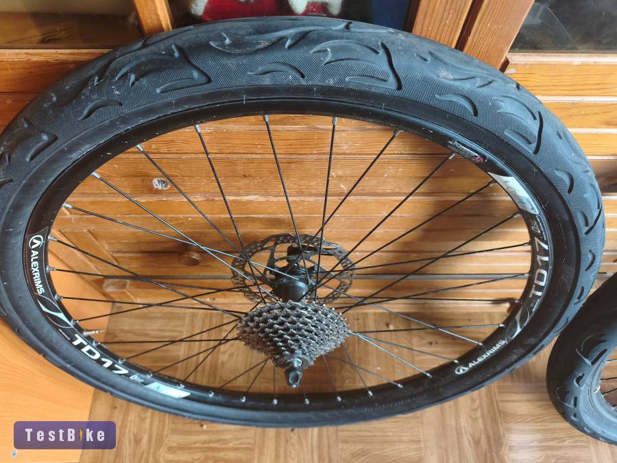 Eladó Shimano Xt-Alexrims TD17 disc kerèk szet