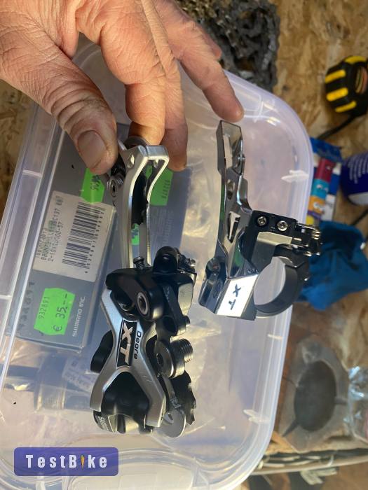Eladó Shimano XT m772 első+hátsóvaltó