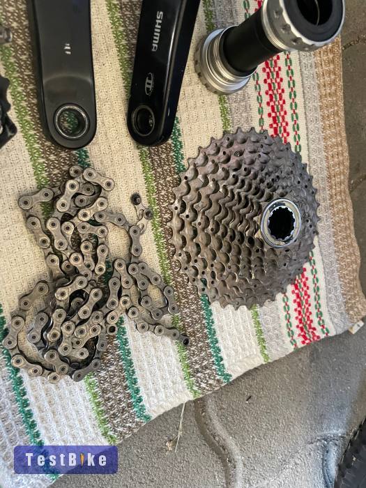 Eladó Shimano XT m780 hajtás, váltás, fékek