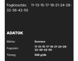 Eladó Sunrace CSMZ90WA5 koszorú 