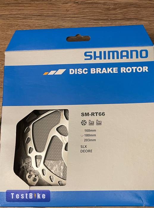 Eladó új Shimano Sm-RT66 féktárcsa 180