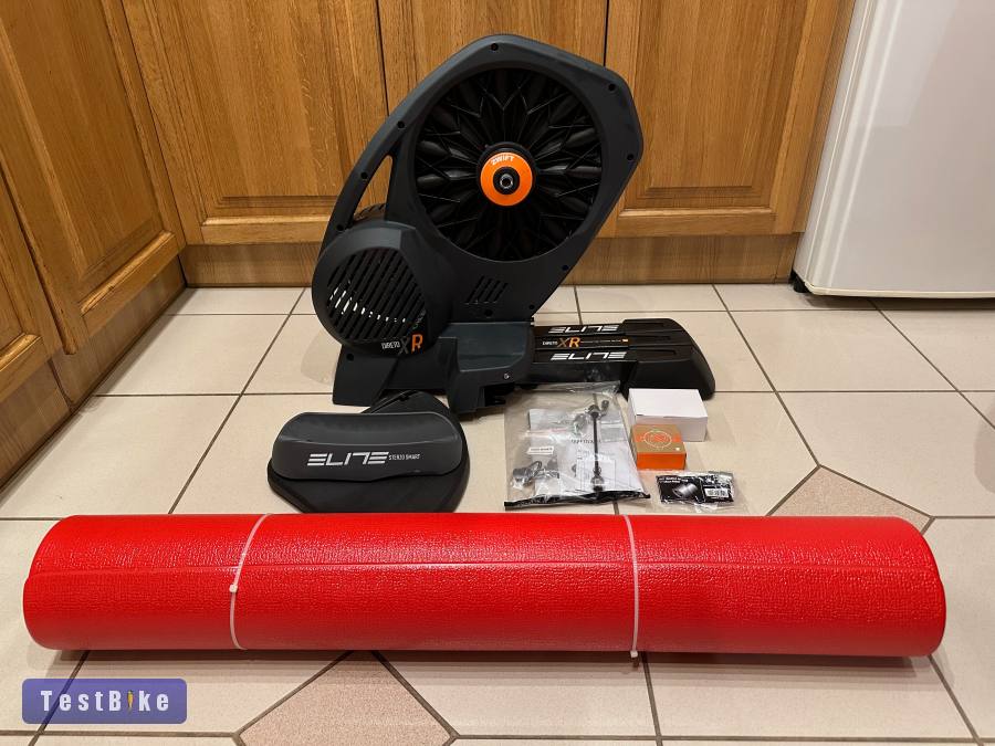 Elite Direto XR ZwiftCog+Click, Sterzo Smart, Training Mat