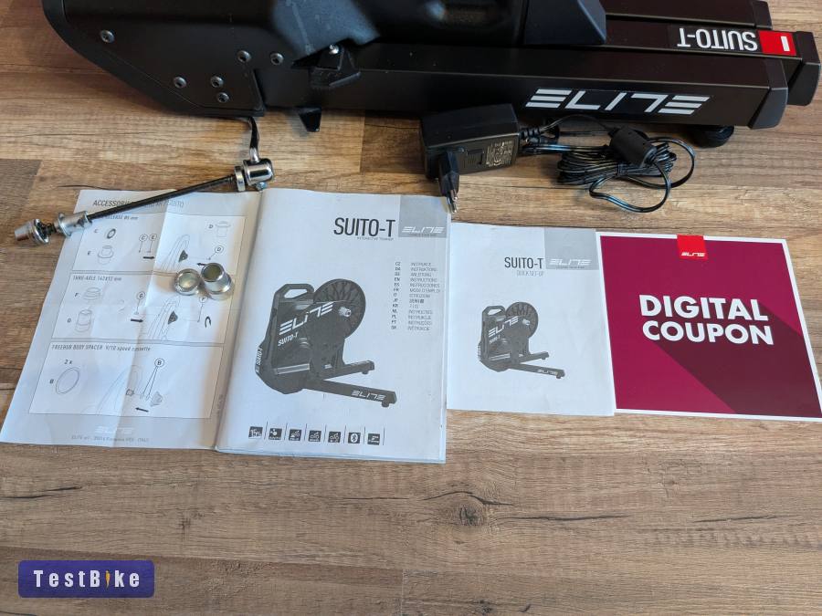 Elite Suito-T interaktív wattmérős edző görgő