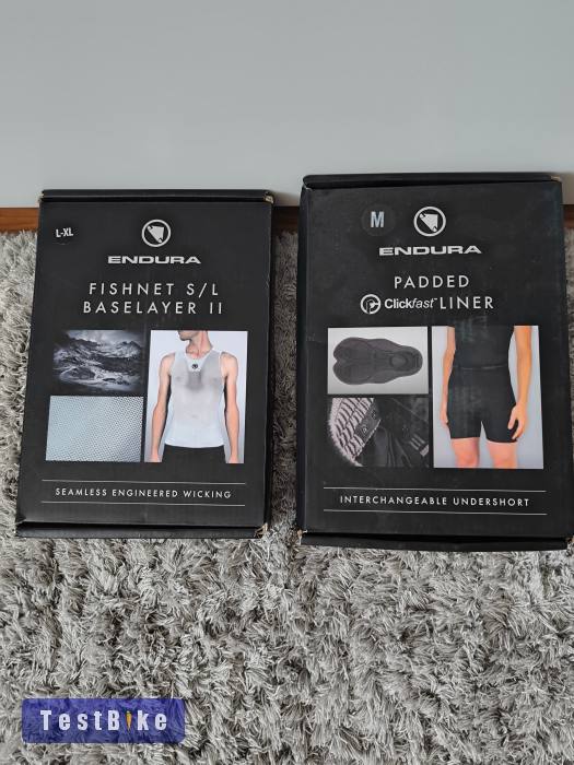 Endura Fishnet Baselayer / Endura Padded Clickfast Liner