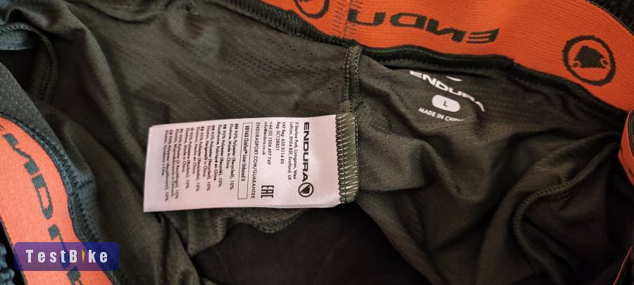 Új Endura hummwee kerékpáros MTB rövidnadrág L méret