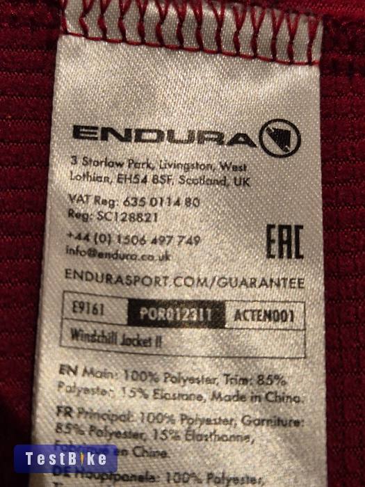 Endura windchill II L