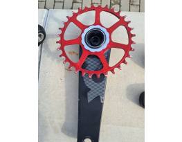 Ethirteen xcx carbon 399g next Sl sram xx1 eagle hajtókar