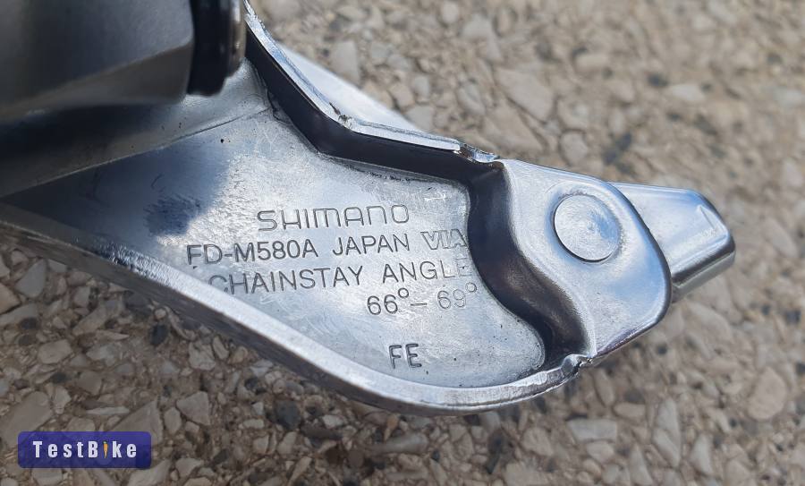 FD-M580A Shimano Deore LX első váltó.