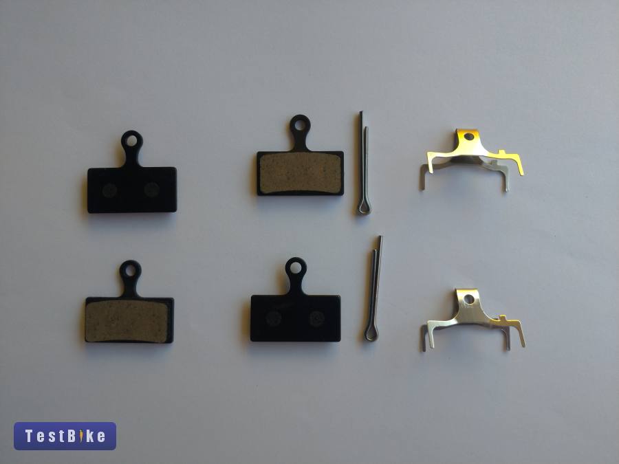 Fékbetétek XTR , XT , SLX , Alfine , 2 dugattyús fékekhez .