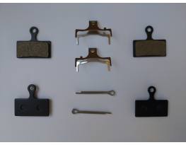 Fékbetétek XTR , XT , SLX , Alfine , 2 dugattyús fékekhez .