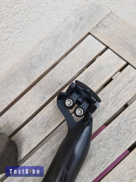 Fekete alu kerékpár nyeregcső 31,6 mm