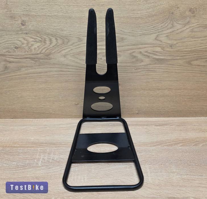 Szép áll.fekete fém erős kerékpártartó állvány eladó