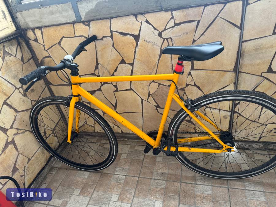 Felújított budget singlespeed, városi cirkáló