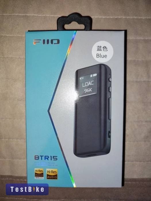 FiiO BTR15 bluetooth USB DAC és fejhallgató erősítő portable