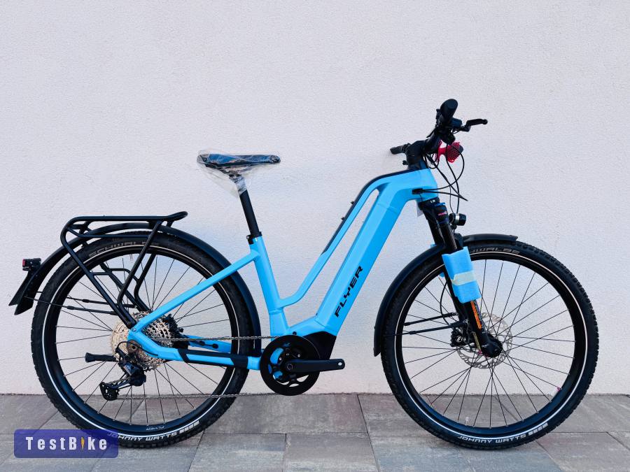 Flyer Goroc2 6.30 trekking ebike 45 km/h!