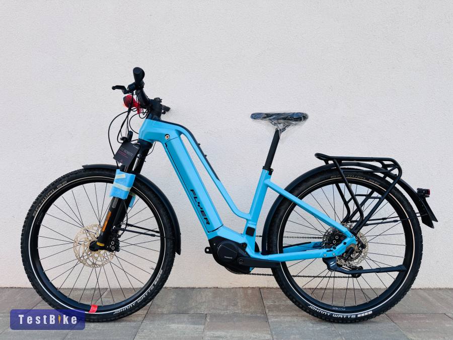 Flyer Goroc2 6.30 trekking ebike 45 km/h!