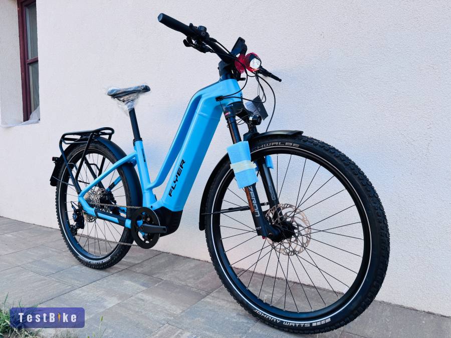 Flyer Goroc2 6.30 trekking ebike 45 km/h!