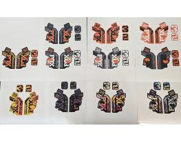 Fox 32 factory matricák