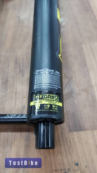 Fox 38 grip2 180mm 27,5"