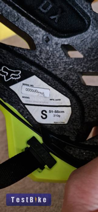 FOX Speedframe bringás sisak "S" (51-55cm)