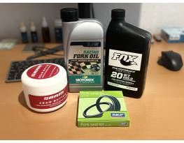 Fox szerviz anyagok