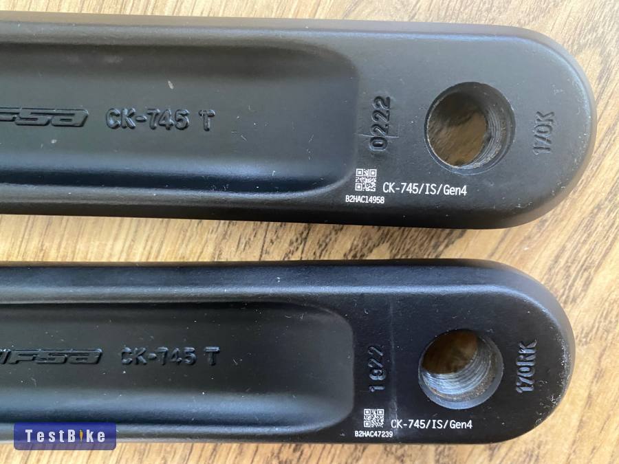 FSA  e-bike hajtókarok ISIS 170mm