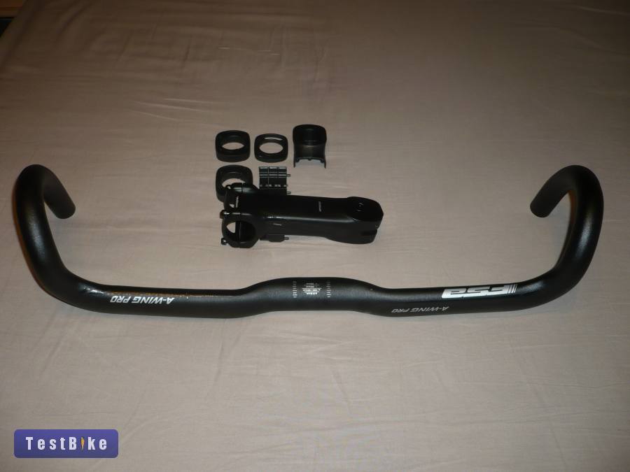 FSA A-Wing Pro AGX gravel kormány, FSA Vision ST NS SMR stuc