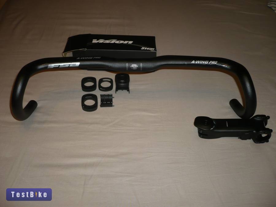 FSA A-Wing Pro AGX gravel kormány, FSA Vision ST NS SMR stuc