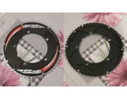 FSA Carbon Pro alu-karbon lánctányér 54t, 130BCD. 