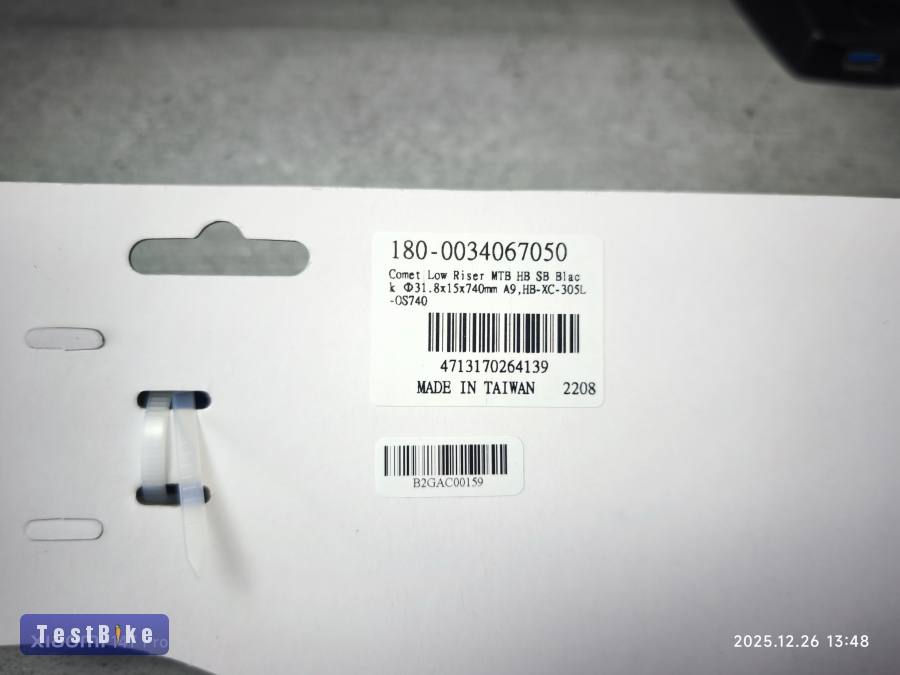 FSA Comet kormány - 31.8mm/740mm/15mm - új állapotú!