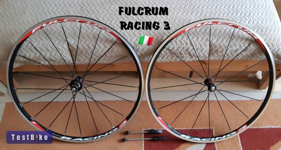 Fulcrum Racing 3 országúti kerékszett. Használt, új állapotú