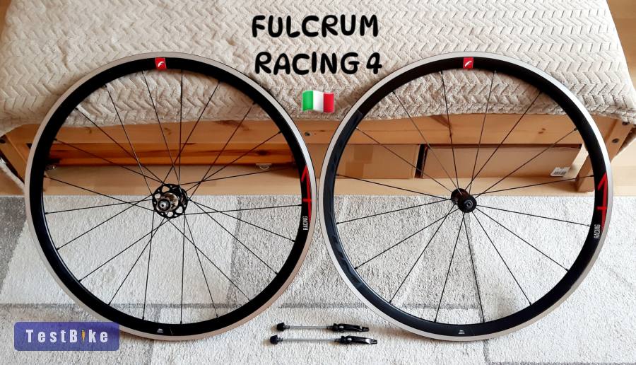 Fulcrum Racing 4 C17 országúti kerékszett. Kb. új!