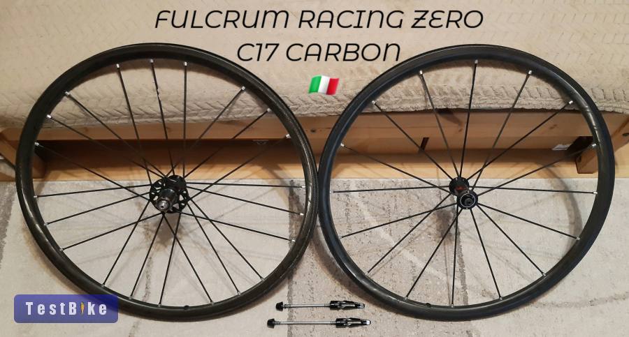 Fulcrum Racing Zero C17 karbon országúti kerékszett. Kb. új!