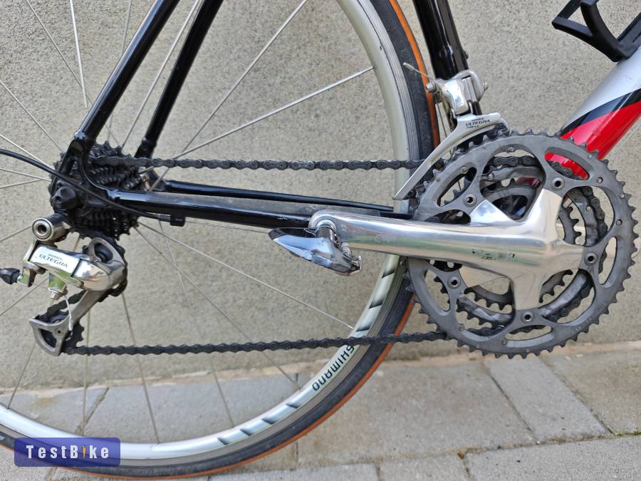 Full Shimano Ultegra 3x10, alu 56-os váz, Shimano kerekek
