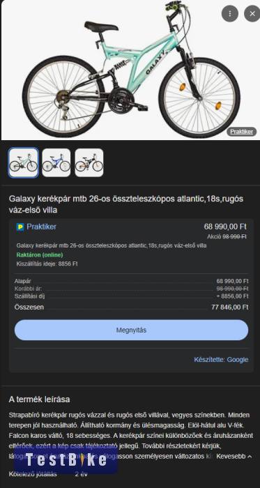 Galaxy Rózsaszín univerzális mountain bike
