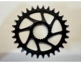 Garbaruk 30T Ovális lánctányér Shimano 7-8-9100-as szériához