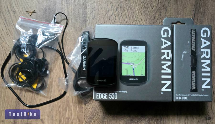 Garmin 530 Edge + Pulzusmérő