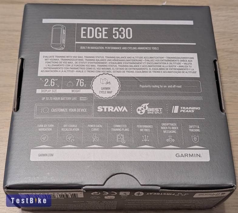 Garmin Edge 530 | szép/megkímélt | jó aksi | Zerge/NaviGate 