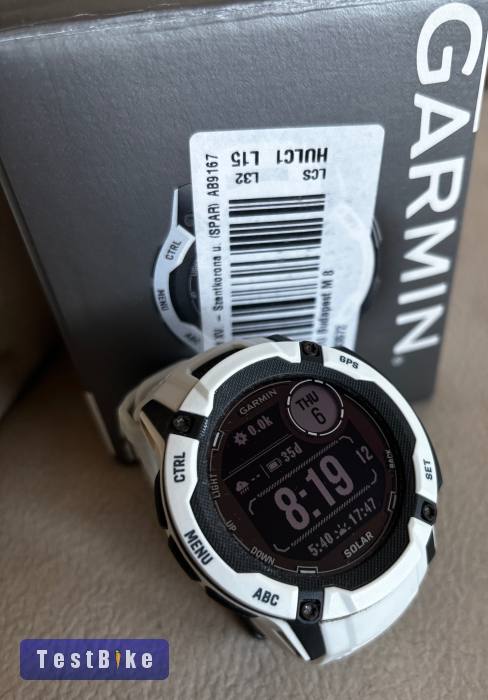 Garmin Instinct 2x Solar fehérkő