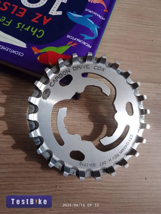 Gates Carbon Drive CDX hátsó fogaskerék Shimano agyváltóhoz!