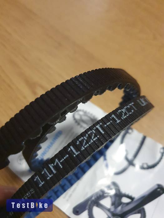 Gates CDX Carbon Drive szíj - 122T kék, új