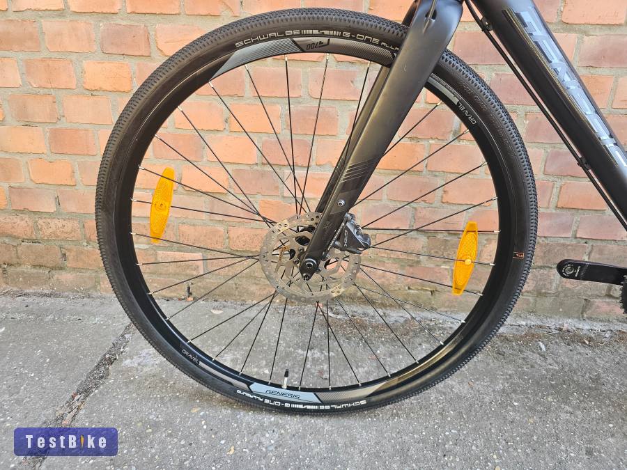 Genesis Gravel 2x10 Shimano GRX 58 cm carbon villa hidro fék