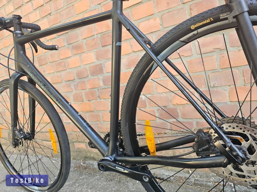 Genesis Gravel 2x10 Shimano GRX 58 cm carbon villa hidro fék
