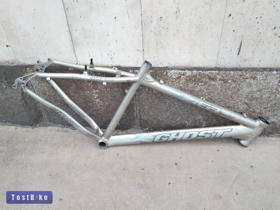 Ghost Special EB váz cserélhető S méretű 26-s monti vázra.